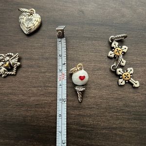 Brighton golf ball and tea charm